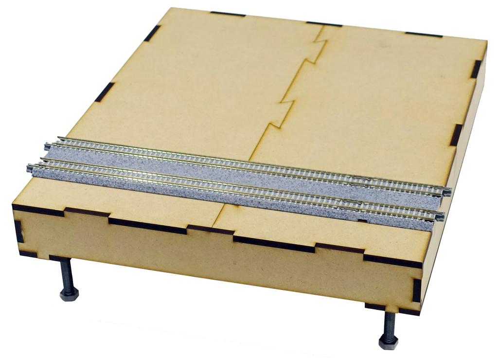 KATO KATO N Gauge T-TRAK Module Board Kit Single 24-054 Railway Model Supplies