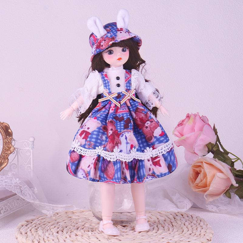12-дюймовая кукла BJD в стиле Лолита - 30 см Платье-юбка Одежда для переодевания