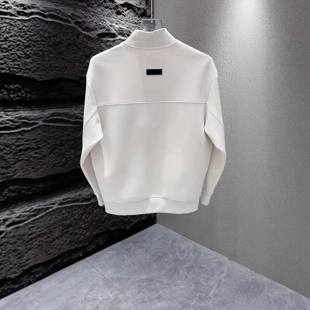 Свитер на молнии с воротником-стойкой, в цветовой гамме, молодежный модный универсальный кардиган-куртка