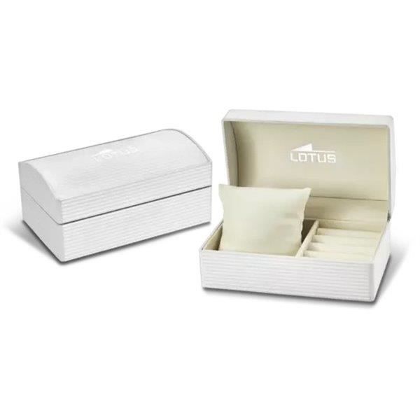 Montre Lotus - Dame - Acier - Cadran vert - Index strass