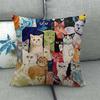 Animal Theme Sofa Pillowcase Made Of Silk Fabric For Couch Decor And Giftgiving