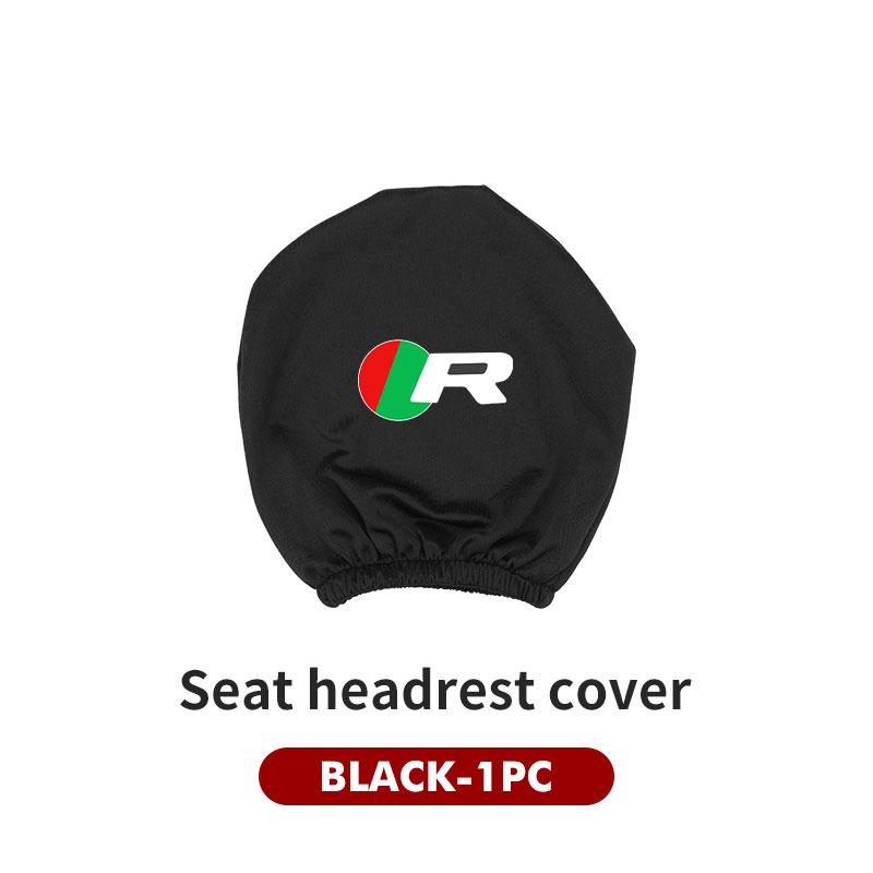 Car Logo Seat Headrest Pillow Case Neck Support Pad Anti-Dust Cover Accessories For Jaguar XF XJ XE XK S-Type F-Type X-Type SS18