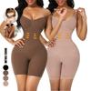 Women's Shaping Bodysuit: One-Piece Tummy-Control Shaper with Arm Support, Waist Cincher and Bust Support, All-in-One Undergarment