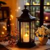 PChero Candle Lights, USB-C Rechargeable LED Candles, Timer Function, Energy-Saving, Power Outage Safe, Remote Control Included, Warm White Light,