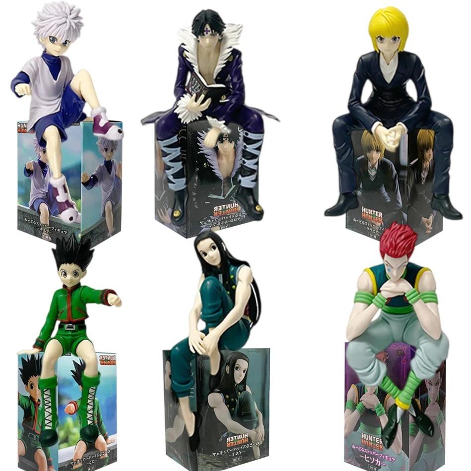 Горячие Фигурки Игрушки Hunter X Hunter 11-14 см Гон Фрикс Аллука Зольдик Фигурка Действия Хролло Люцифер/Курапика ПВХ Модель Кукла Подарок
