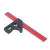 Combination Square High Accuracy Adjustable Sliding Ruler Woodworking 90 45 Degree Protractor Level
