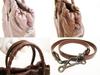 Оригинальная темно-коричневая ручная сумка BOTTEGA VENETA из кожи Intrecciato с ремешком, кошелек #6281 Б/У