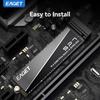 EAGET PCle Gen4x4 NVMe M.2280 SSD До 7400 МБ/с Высокоскоростной внутренний твердотельный накопитель для ПК, ноутбука и игр, сверхбыстрая передача данных