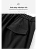 Men's Black Casual Straight Overalls: Windproof Outdoor & Hiking Pants for Spring and Autumn Sports