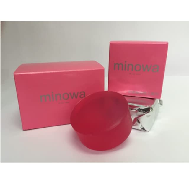 Качественное мыло, содержащее большое количество говяжьего костного мозга, который, как говорят, более мягок для кожи человека, чем лошадиный Minowa Pure Soap 100 г x 3 куска [Высокое содержание жира,