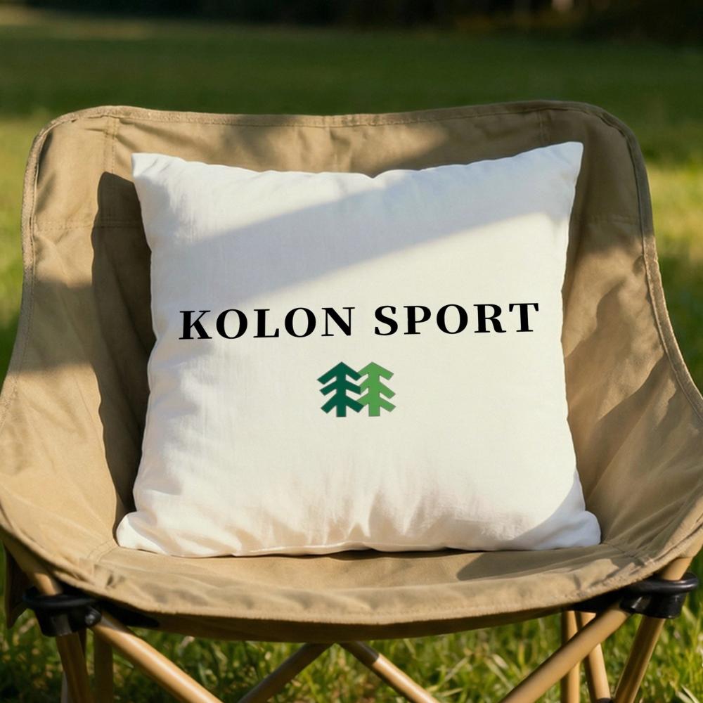 Luxury KKOLON SPORT Cushion Cover Soft Reversible Durable Pillow Cover MultiScene Use for Home Car Daily Comfort