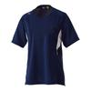 Mizuno Baseball Apparel Game Shirt 12JC4F70 Navy X White
