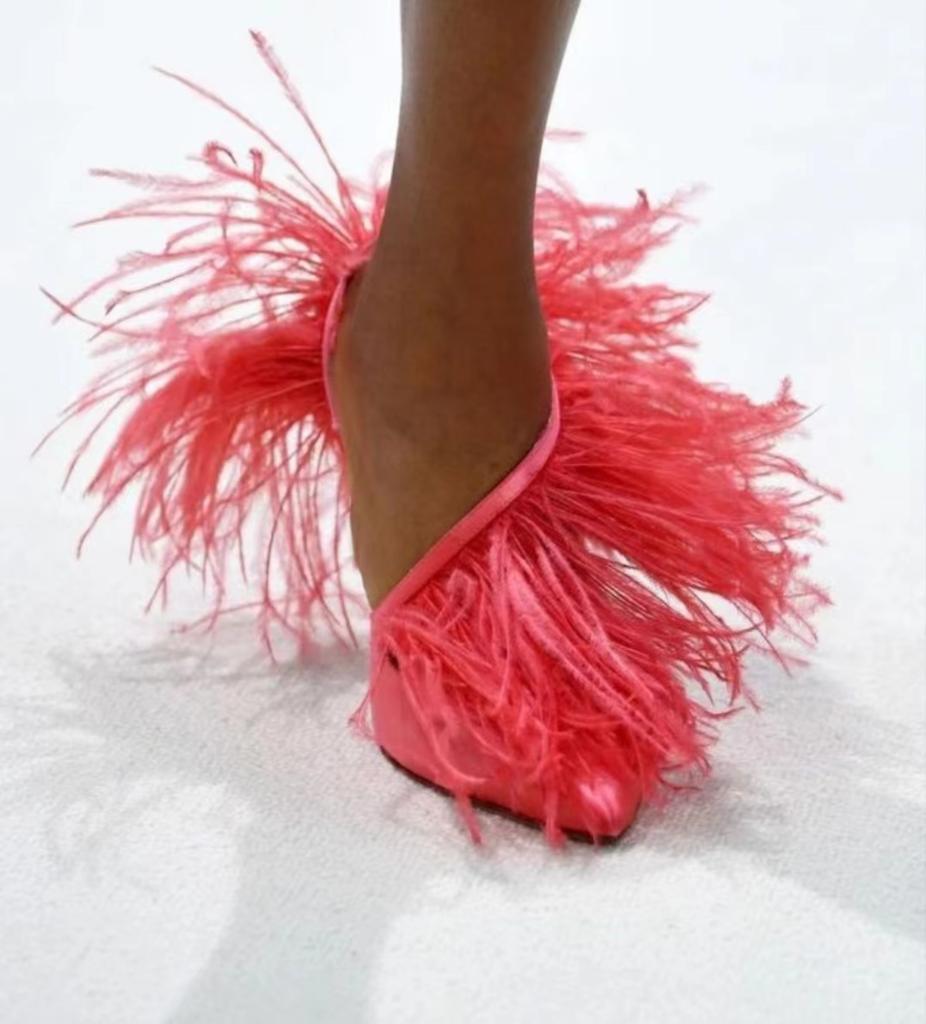 Feather1M Натуральное Пушистое Оперение Страуса Отделка Белое Черное Перо Страуса для DIY Поделок Лента Свадебное платье Шитье Одежда Декор 8-10см