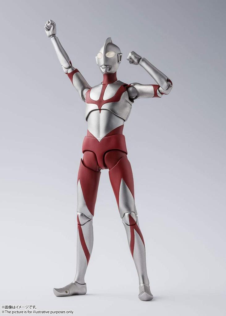 SHFiguarts Ультрамен (Шин Ультрамен) Подвижная фигурка диаметром около 150 мм, окрашенная из АБС-пластика и ПВХ BAS60867