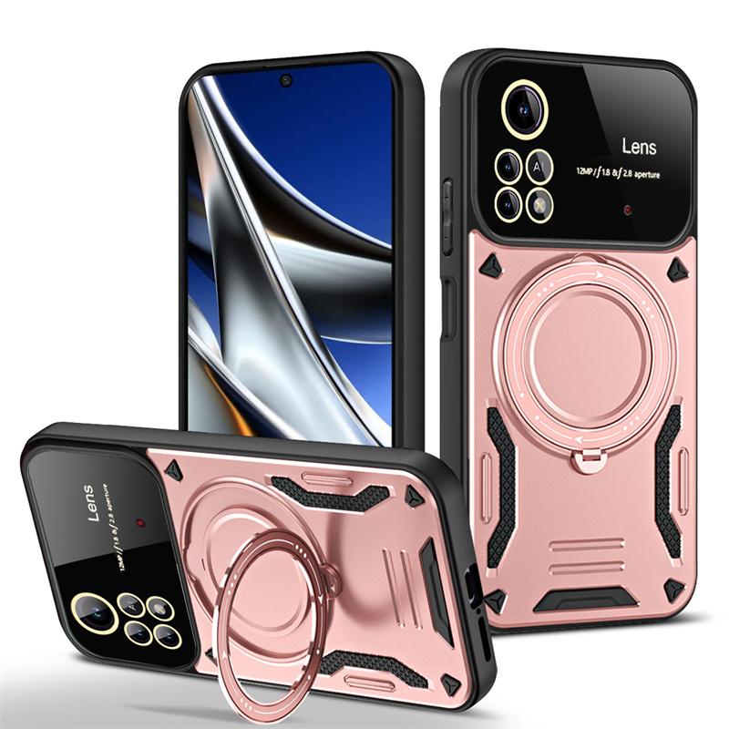 Для Poco X4 Pro 5G чехол магнитное кольцо бронированные чехлы для телефонов Poko Little X4 X 4 Pro X4pro Pocox4pro защита камеры задняя крышка