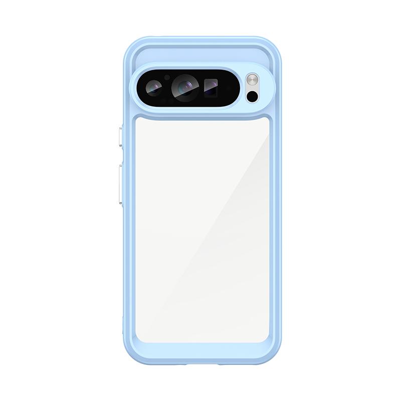 For Google Pixel 9 Pro XL Clear Case Pixel 9 Pro XL 8 7 Pro 8A 7A Cover Coque Fundas Hard Translucent Phone Bumper Pixel 9 Pro