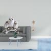 Современная фигурка совы Абстрактная скульптура животного для стола Креативное скандинавское украшение для гостиной
