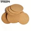 10 шт. 0,5*10 см круглые пробковые подставки для дома DIY окрашиваемые противоскользящие теплоизоляционные салфетки