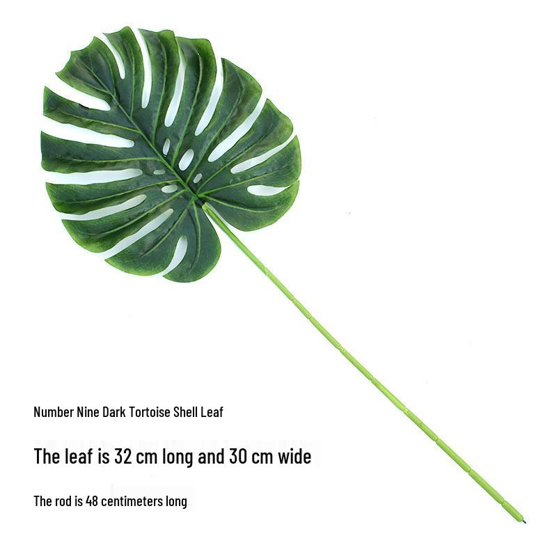 Artificial Monstera, Areca, Fan Palm Leaf Branches for Wedding Decor