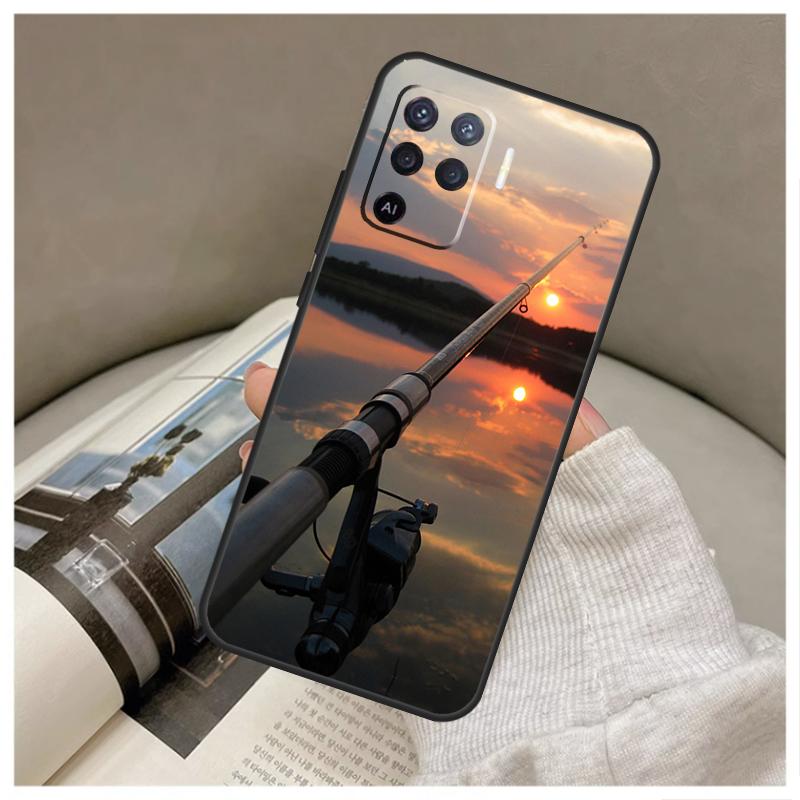 Fishing Tackle For OPPO A53 A5 A9 2020 A96 A76 A16 A54 A74 A94 A58 A78 A98 A52 A72 A15 A17 A57 A77 A79 Case