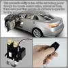 12V DC 500A Battery Cut Off Switch Remote Battery Disconnect Switch Anti-Theft Battery Kill Switch with 2 Remote Control Car Tru