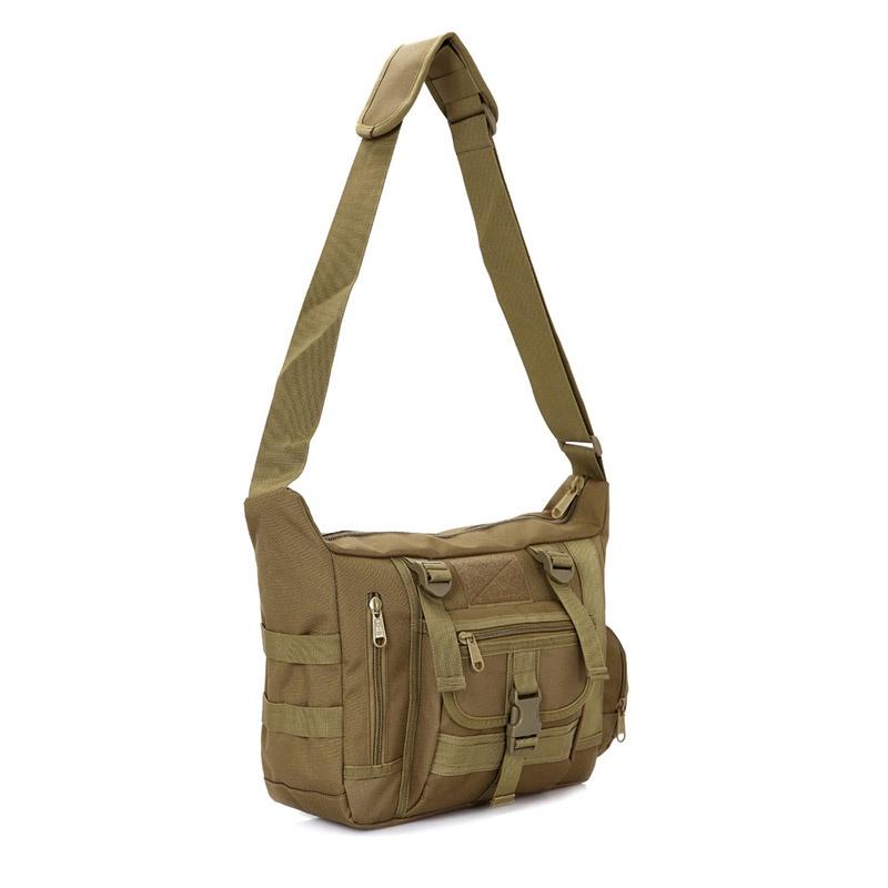 Premium Tactical Shoulder Bag For 12 Inch Laptop With Waterproof 600d Nylon