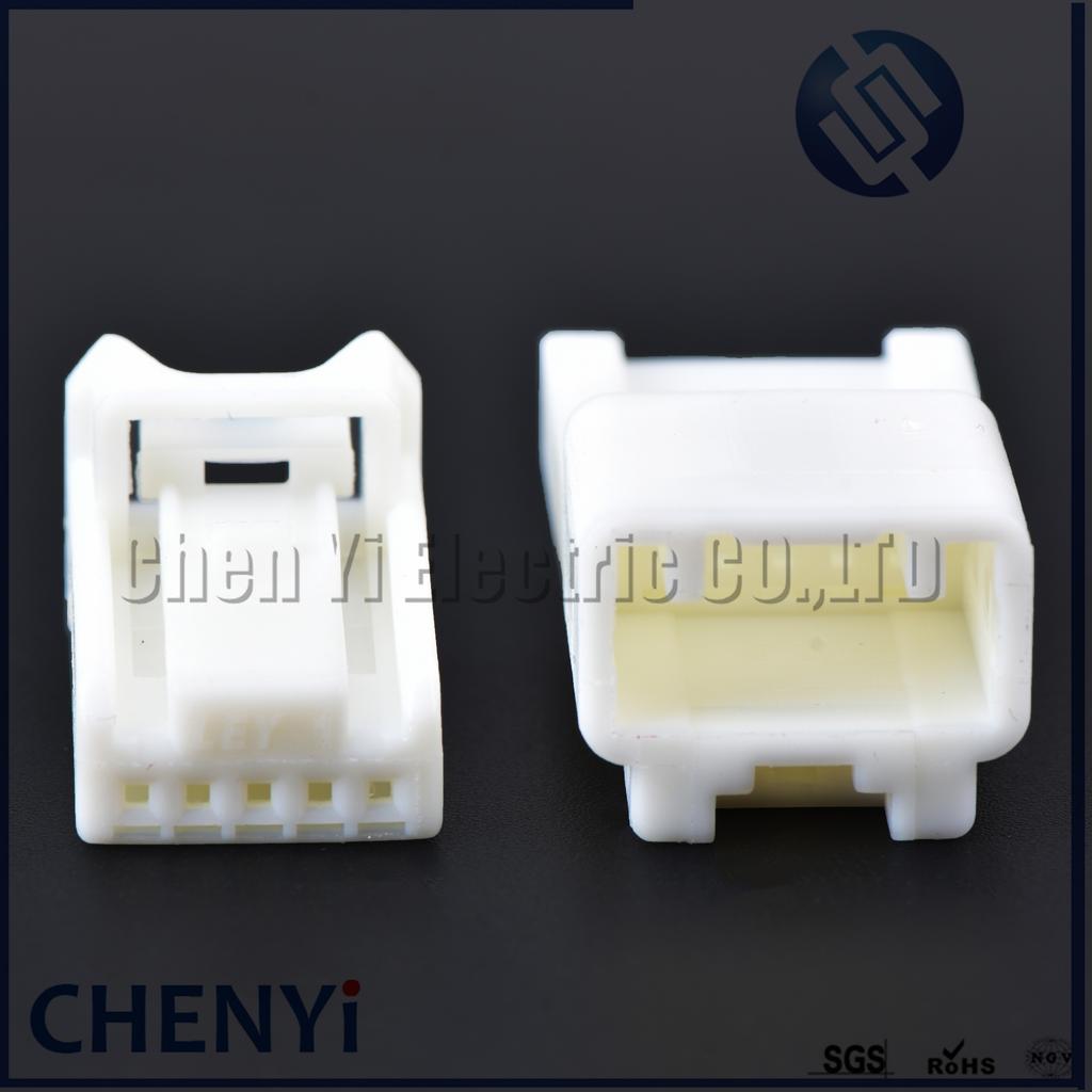 White 5 Pin 0.7mm Female or Male Auto Wiring Unsealed Connector Car Plug 6098-3810 90980-12365 90980-12366
