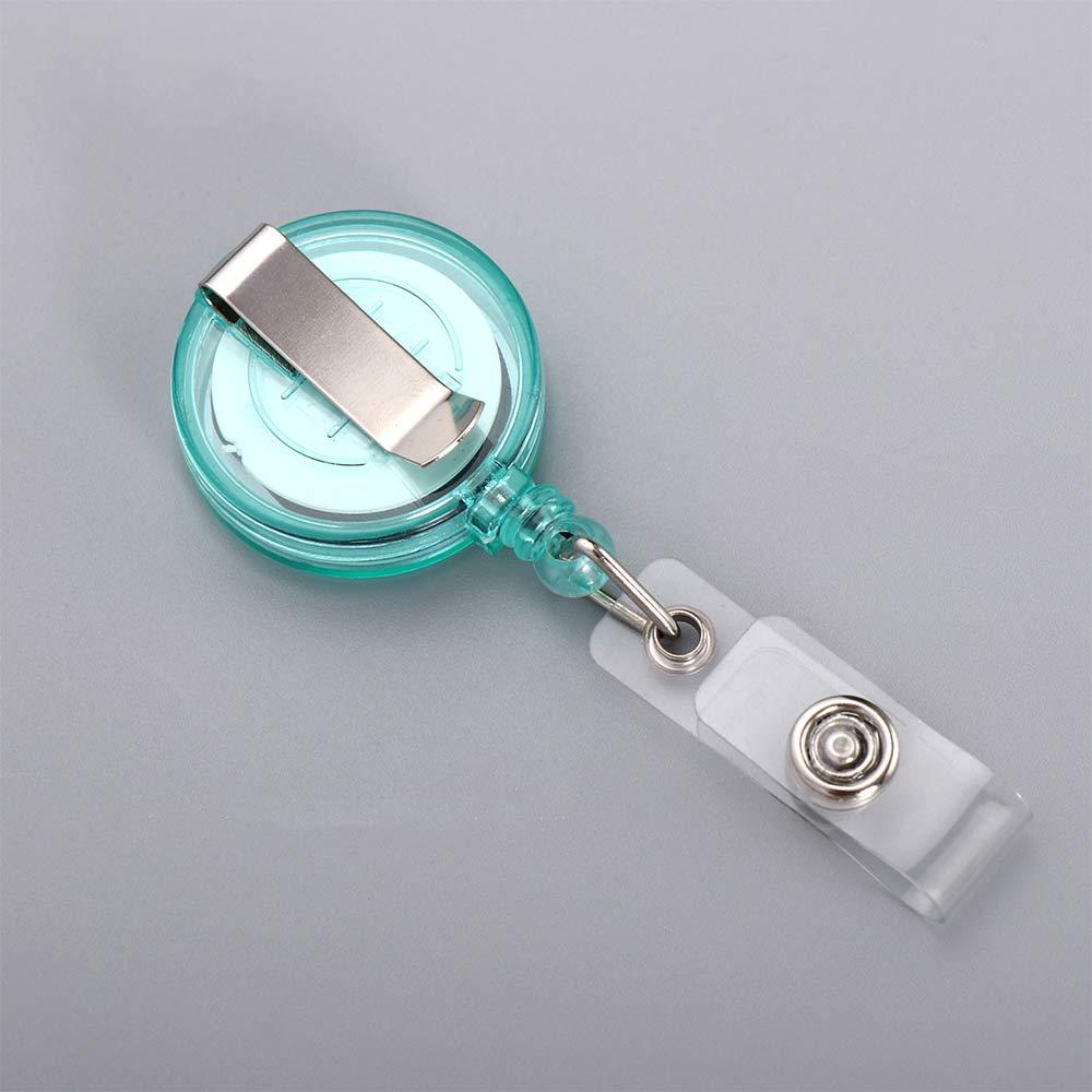 Work Card Clips ID Card Clips Badge Reel Clip Badge Holder ID Card Holder Retractable Badge Reel