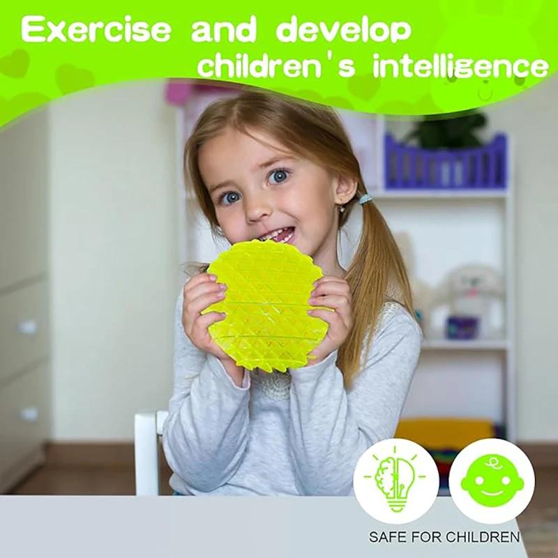 Worm Unpacking Morphing 2025 Worm Big Fidget Toy Fidget Worm Six Sided Pressing Stress Relief Squishy Worms Stress Relief Toys