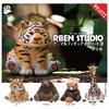 RBEN STUDIO Фигурка-маскот Животное 3 x Полный набор из 4 видов Капсула (Игрушка Гачапон)