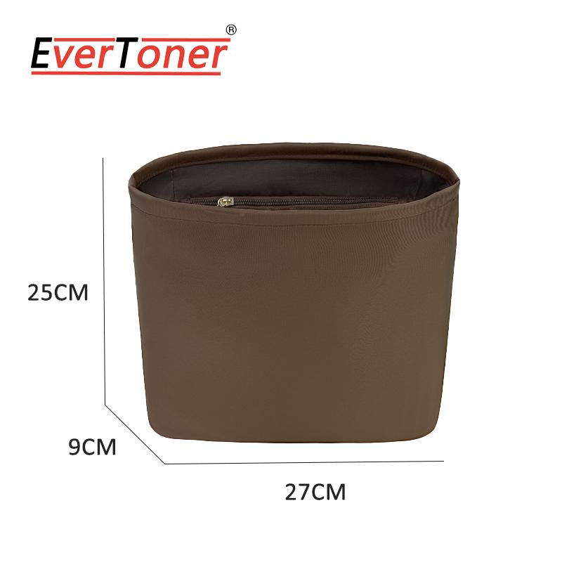 Универсальная нейлоновая косметичка EverToner для макияжа, органайзер для сумки-ведра бренда L Vavin. Идеально подходит для косметики, туалетных принадлежностей, мелких предметов.