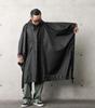 US Military Style Nylon Poncho Raincoat 2-Way (WOODLAND)