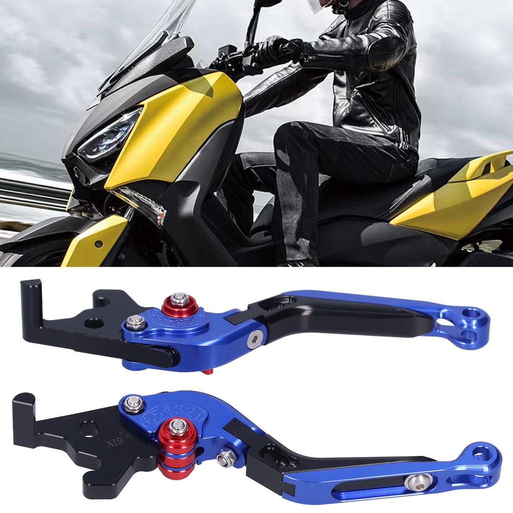 Pair of Folding Extendable Brake Levers Fit for XMAX 250 300 400 125 2018-2021