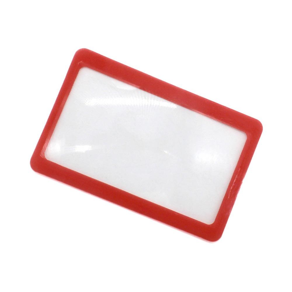 10PCS Slim Design Card-type Magnifier Card-Sized Reading Magnifier Reading Small Text