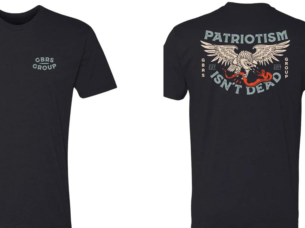 2026 НОВАЯ Тактическая футболка GBRS Мужская Американская Классическая Принт Короткий Рукав Ретро Круглый Вырез Военный Фан Уличная Мода Топ