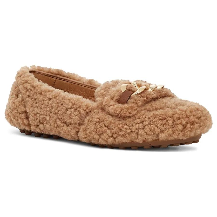 UGG Удобные мокасины SlipOn 'Коричневые' Женские (унисекс) Женская повседневная обувь без подкладки 1153515 CHE