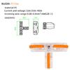 New Universal T-Type Wire Connector Quick Distribution Terminal Transparent Copper Clip Home Main Power Distributor
