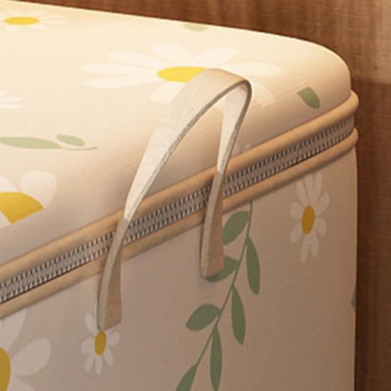 Сумка для хранения одеяла, органайзер для одежды, игрушек с ручкой, на молнии, водонепроницаемая, большая вместимость, многоразовое одеяло, контейнер для одежды, чехол