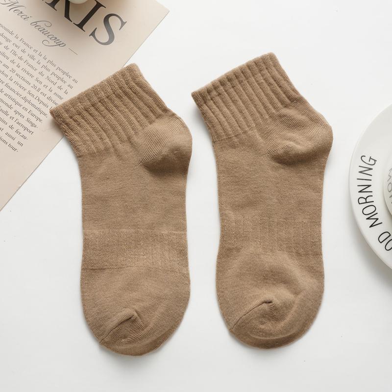 Women Cotton Short Socks Breathable Sports Socks Ankle Socks