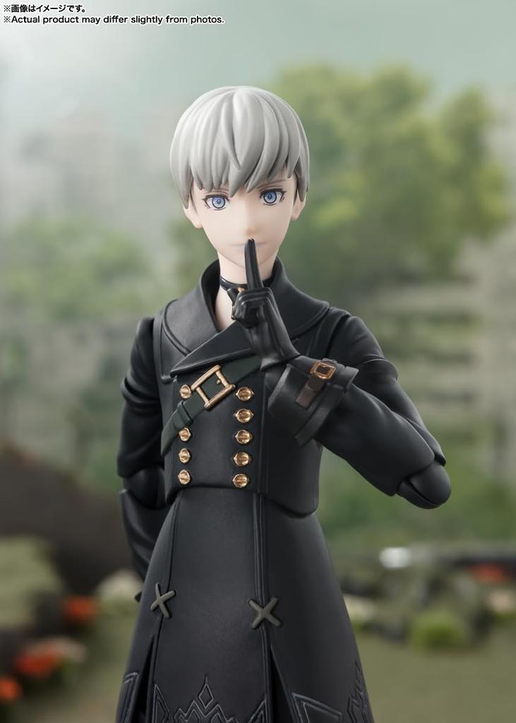 TAMASHII NATIONS Автомата 9S 145мм раскрашенная подвижная фигурка S.H.Figuarts "NieRAutomata Ver1.1a" (NieR Вер1.1a) приблизительно. ПВХ и АБС