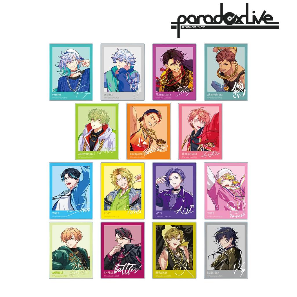 Paradox Live Battle of Unity Trading Acrylic Cards Box ver.B 15-Pack