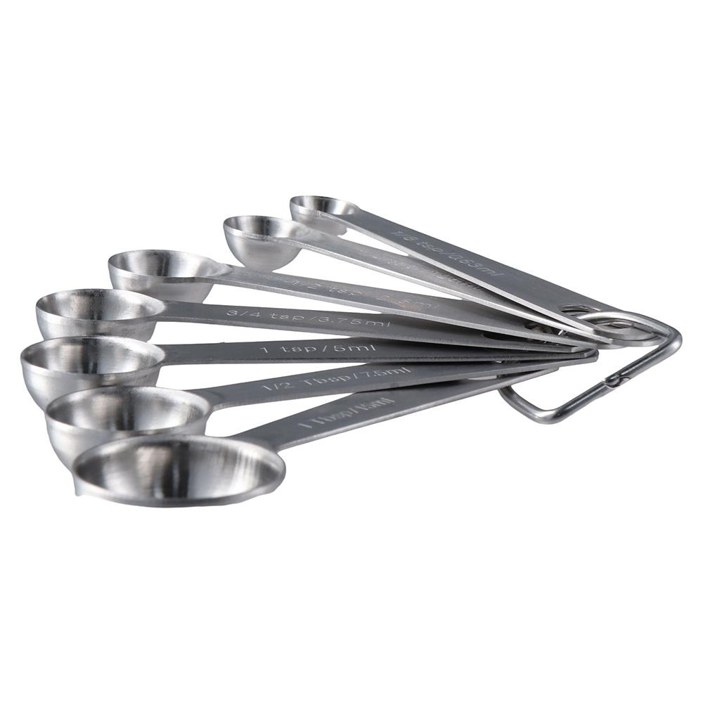 1/8 Tsp 1/2 Tsp Stainless Steel Measuring Spoons Heavy Duty Measuring Spoons Set Measuring Spoons