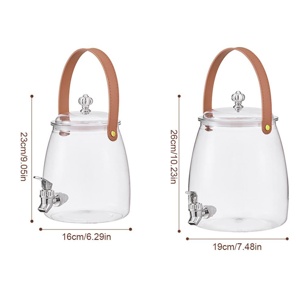 Чайник для холодной воды с краном и фильтром Диспенсер для напитков Кувшин для сока Диспенсер для холодных напитков Для кемпинга, пикника на открытом воздухе, свадеб