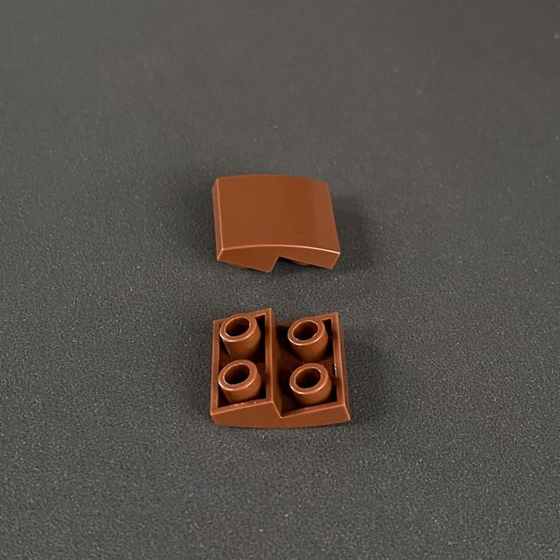 Compatible With 32803 2X2 Reverse Arc Parts Small Particle Assembly Technology Building Block Accessories Parts Moc Spare Parts