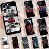 Чехол для телефона JDM Car Evo для iPhone 17 Pro Max 17 Air 16E 12 13 Mini 14 15 Plus 11 16 Pro Max Задняя крышка