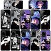 Чехол для телефона Samsung Galaxy S25 S24 S23 iPhone 16 15 Xiaomi Redmi Note 14 13 12 16E X 11 Pro Max Moto Huawei Gojo Satoru Poster Jujutsu Kaisen Cover