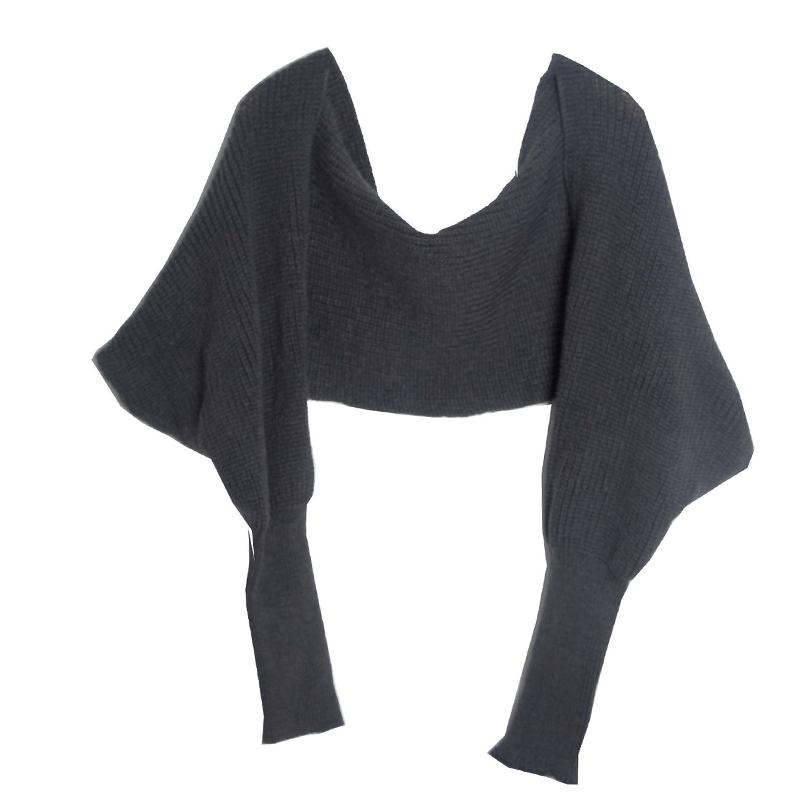 1Pcs Scarf Neck Scarf Sleeve Scarf Wear A Scarf Knitted Scarf
