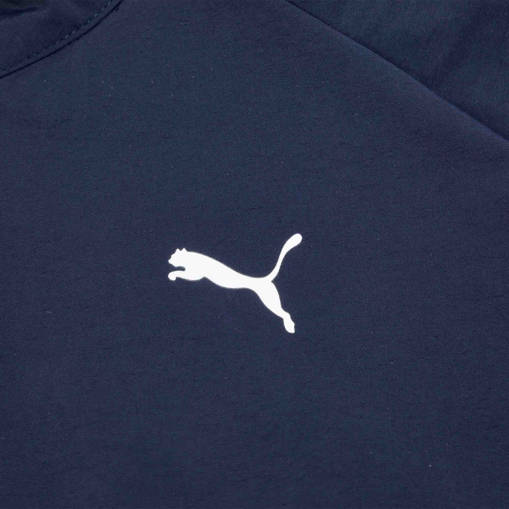 Puma Плетеная кружевная панель UPF50+ Ветрозащитная водоотталкивающая куртка с воротником-стойкой на молнии с длинным рукавом Женские куртки 696377-06