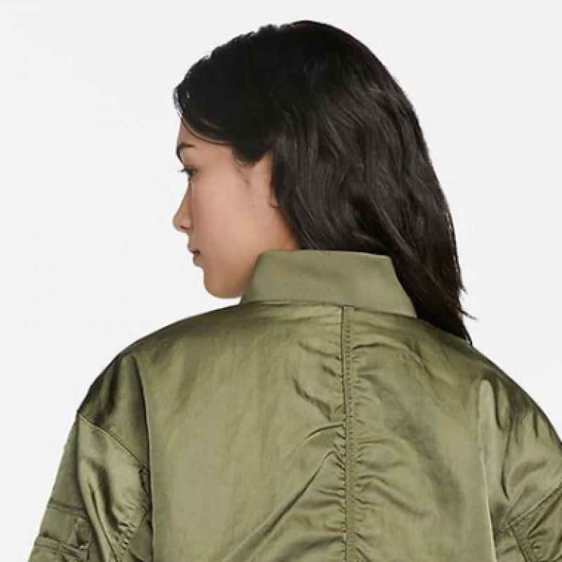 Nike Джемпер на молнии женский S varSity бомбер куртка Dv7877 222 S2301