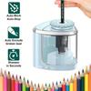 Automatic Pencil Sharpener Portable Electric Pencils Sharpener Colored Pencils Sharpener For Students School Stationery Supplies